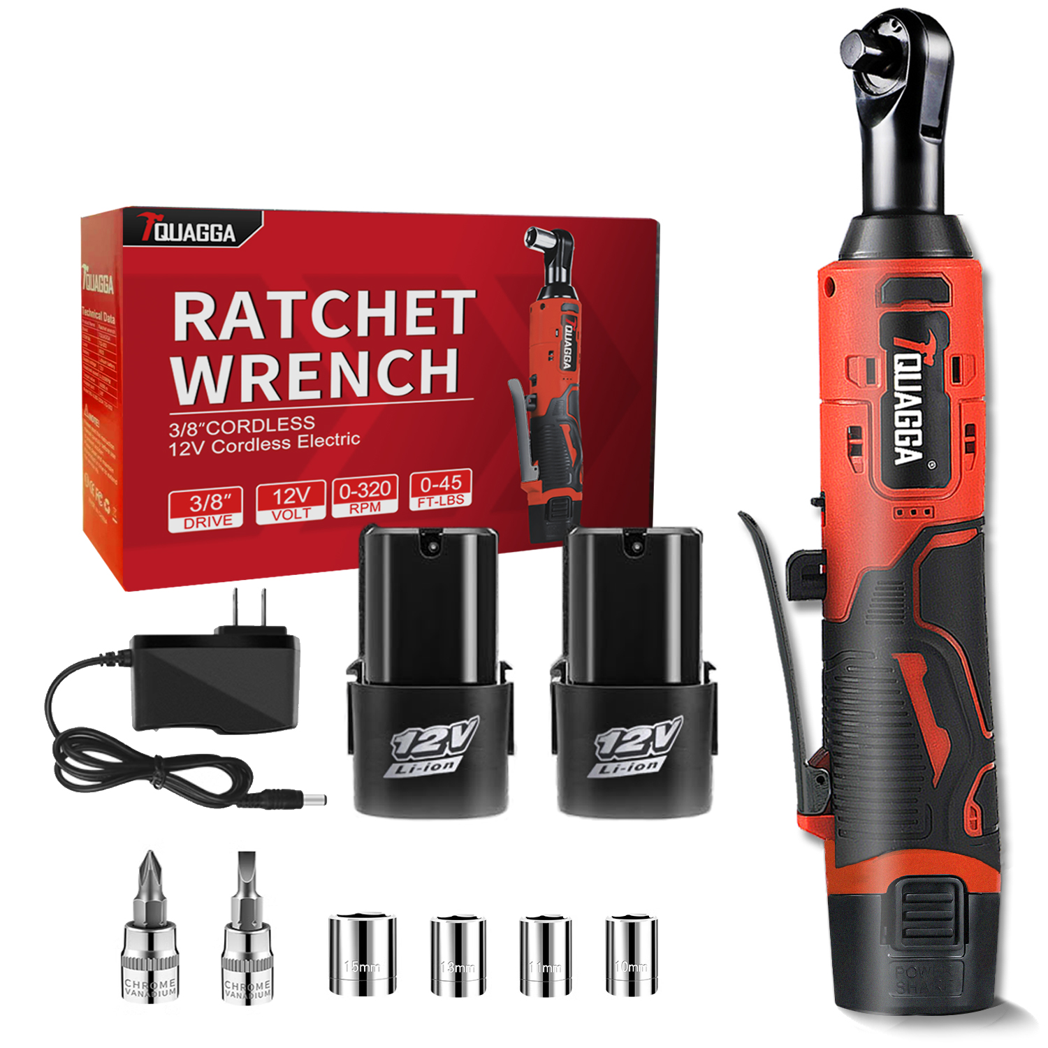 Elite Cordless Electric Ratchet Set